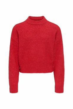 KIDS ONLY Pullover KogRene Life LS Button O-neck CP KN Salsa