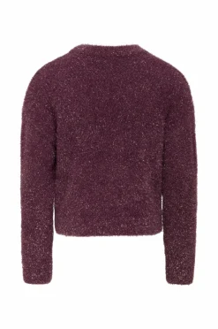 KIDS ONLY Pullover kogPiumo Glitter L/S O-neck Knt Rose wine Online