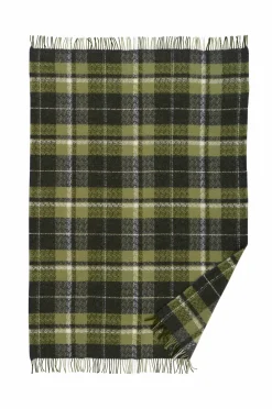 Klippan Yllefabrik Plaid Snuggle Grønt New