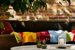 Klippan Yllefabrik Ternet Arty Gul-rød Online