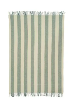 Klippan Yllefabrik Ternet Gotland lodret stribe Grøn Discount