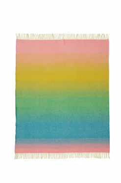 Klippan Yllefabrik Ternet Aurora Pastelfarvet drøm Clearance