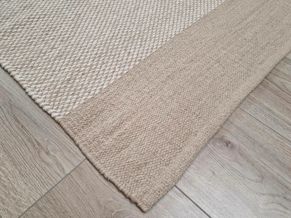 KM Home Bomuldstæppe Alva Sand New