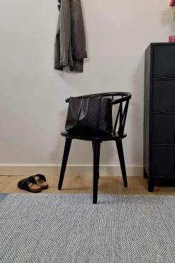 KM Home Bomuldstæppe Alva Lyseblå Outlet