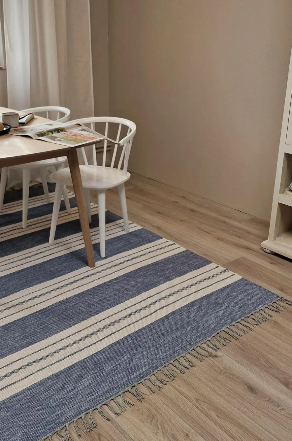 KM Home Bomulds- & Kludetæpper>Bomuldstæppe Sund Lysegrøn