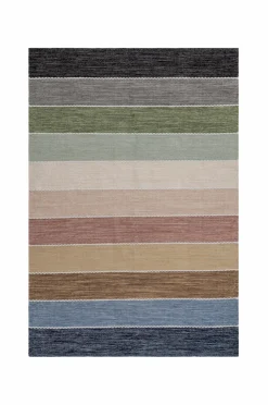 KM Home Bomulds- & Kludetæpper>Bomuldstæppe Nyhamn Multi