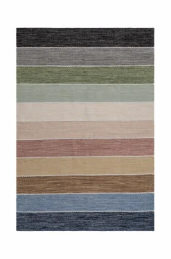 KM Home Bomulds- & Kludetæpper>Bomuldstæppe Nyhamn Multi