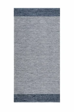 KM Home Bomulds- & Kludetæpper>Bomuldstæppe Alva Blå