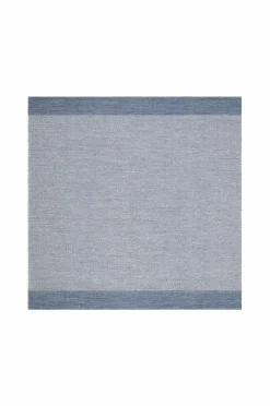 KM Home Bomulds- & Kludetæpper>Bomuldstæppe Alva Lyseblå