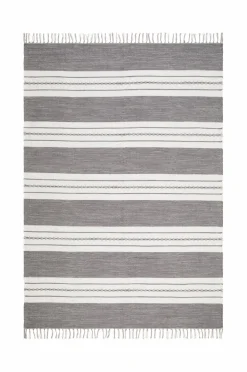 KM Home Bomulds- & Kludetæpper>Bomuldstæppe Sund Grå