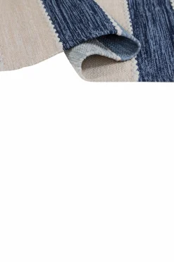 KM Home Bomuldstæppe Båstad Blå