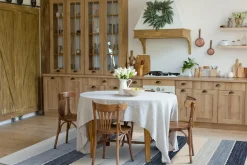 KM Home Bomuldstæppe Båstad Blå