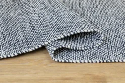 KM Home Bomulds- & Kludetæpper>Bomuldstæppe Alva Blå