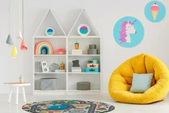 KM Home Børnegulvtæpper>Børnetæppe Play Grey