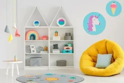 KM Home Børnegulvtæpper>Børnetæppe Play Grey