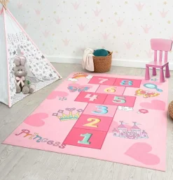 KM Home Børnegulvtæpper>Børnetæppe Play Pink