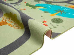 KM Home Børnetæppe Play Green Sale