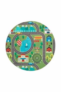 KM Home Børnetæppe Play Green Hot