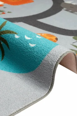 KM Home Børnetæppe Play Grey Sale