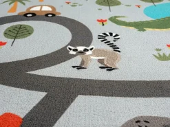 KM Home Børnetæppe Play Grey Sale