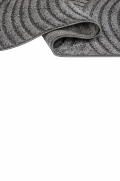 KM Home Fladvævet tæppe Hawaii Grafit