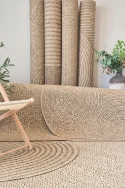 KM Home Fladvævet tæppe al Natur Discount