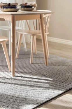 KM Home Fladvævet tæppe Hawaii Grå Online