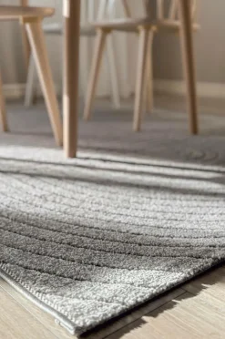 KM Home Fladvævet tæppe Hawaii Grå Online