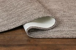 KM Home Glatvævet Madrid Mørkt linned Hot