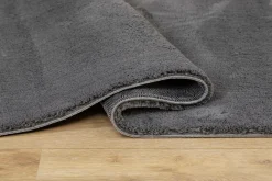 KM Home Fladvævede Tæpper|Luv- & Ryatæpper>Gulvtæppe Soft Grafit