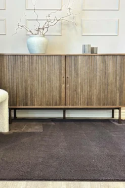 KM Home Gulvtæppe Soft Chocolate brown Best