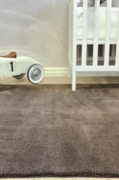 KM Home Gulvtæppe Soft Chocolate brown Best