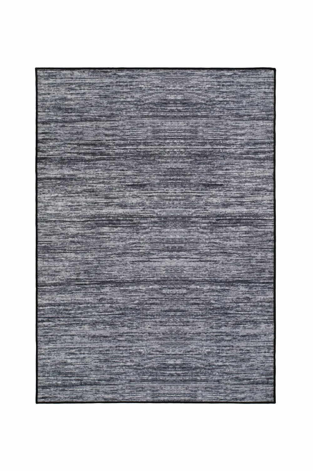 KM Home Plasttæpper>Gummieret tæppe Struktur Sort