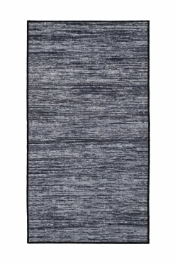 KM Home Plasttæpper>Gummieret tæppe Struktur Sort