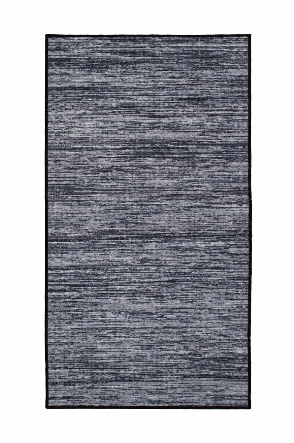 KM Home Plasttæpper>Gummieret tæppe Struktur Sort