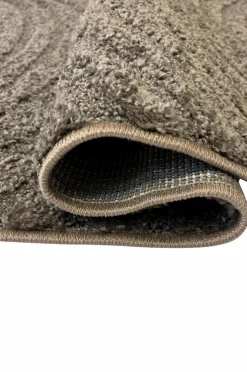 KM Home Luvtæppe Genova Zen rund Mocca Online