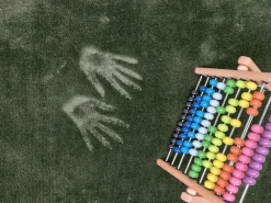 KM Home Ryatæppe Cozy Grøn Outlet