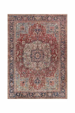 KM Home Fladvævede Tæpper>Tæppe Amber Rød