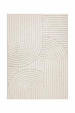 KM Home Fladvævede Tæpper>Tæppe Nature Creme