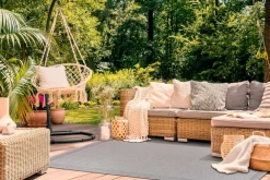 KM Home Udendørstæppe Miami Grå Hot