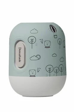 Kreafunk Bluetooth-højttaler/LED-lampe Glowie Støvet grøn Sale