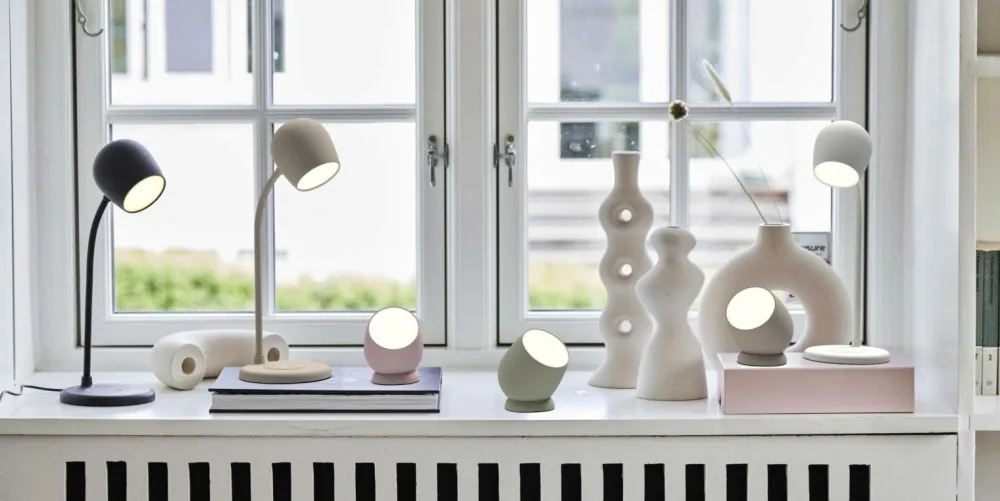 Kreafunk Bærbar LED-lampe Beam Støvet oliven Online