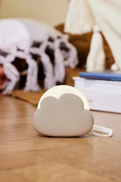 Kreafunk Børnelamper>Bærbar LED-lampe Cloudy Elfenbensfarvet sand