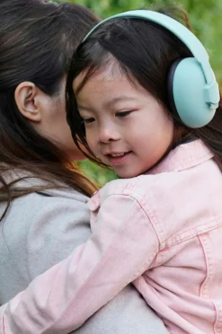 Kreafunk Børnesikkerhed|Barnevognstilbehør>Høreværn Hush Støvet grøn