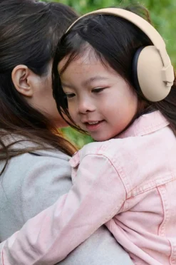 Kreafunk Barnevognstilbehør|Børnesikkerhed>Høreværn Hush Elfenbensfarvet sand