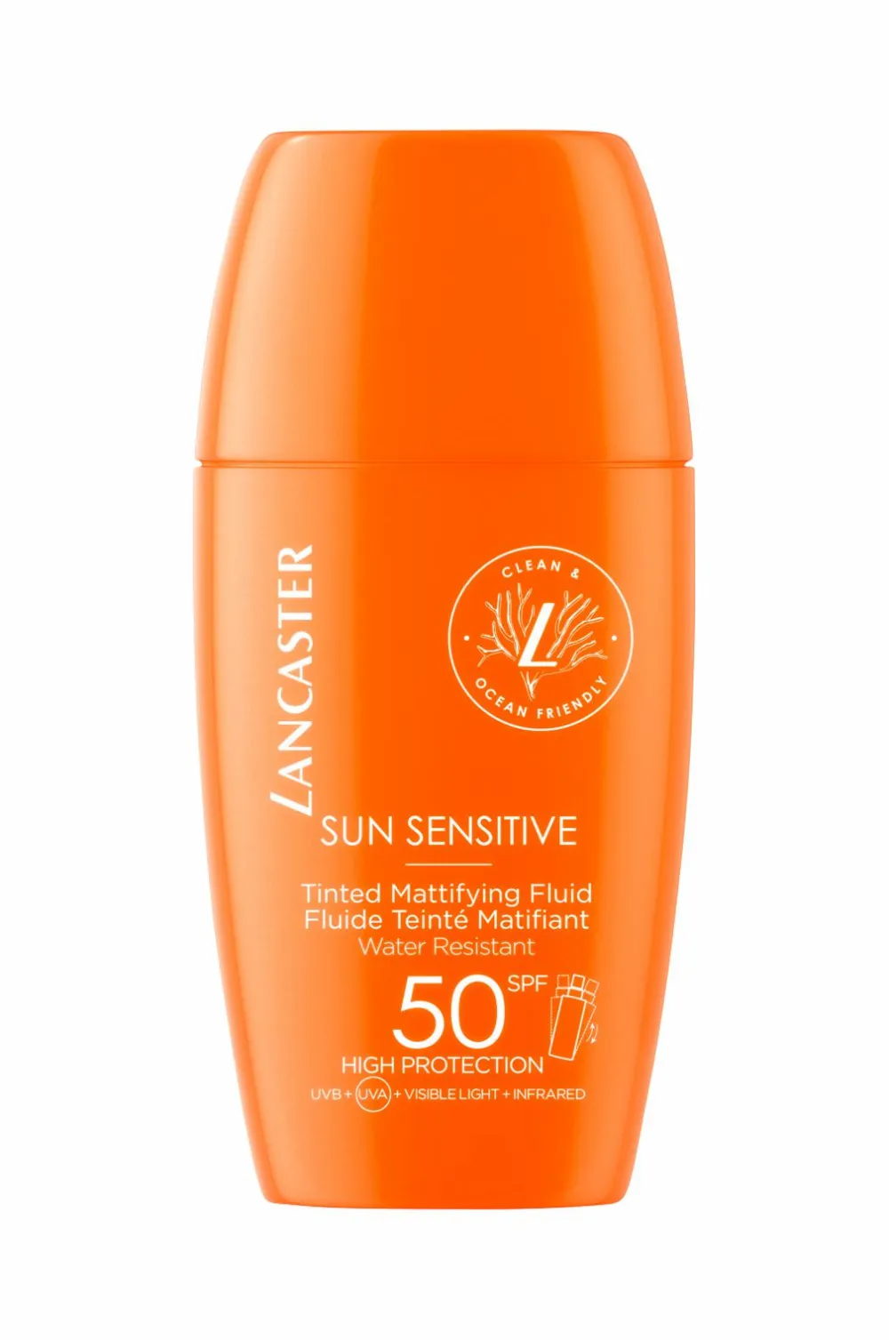 Lancaster Solbeskyttelse>Sun Sensitive Tinted Mattifying Fluid SPF50 30 ml