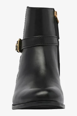 Lauren Ralph Lauren Boots Burnished Calf-Brooke BT 2 Black Clearance
