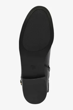 Lauren Ralph Lauren Boots Burnished Calf-Brooke BT 2 Black Clearance