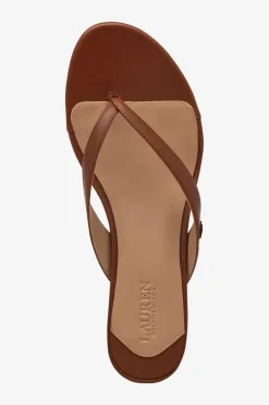 Lauren Ralph Lauren Højhælede Sko>Sandaler med hæl Francesa Lauren tan