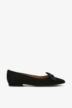 Lauren Ralph Lauren Ballerinasko>Ballerinasko Londyn Bow-Flats-Ballet Black/black